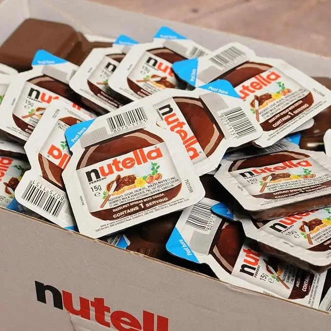 Ferrero - nutella in single dose - 60 units of 15g