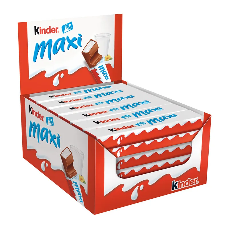 Kinder Maxi T36 - 36 barritas individuales