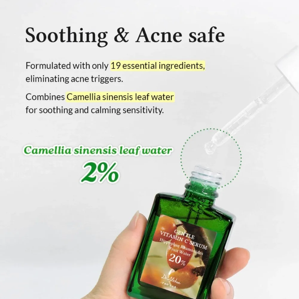 Dr. althea gentle vitamin c serum 30 ml | Gentle vitamin c serum with niacinamide and sea buckthorn extract