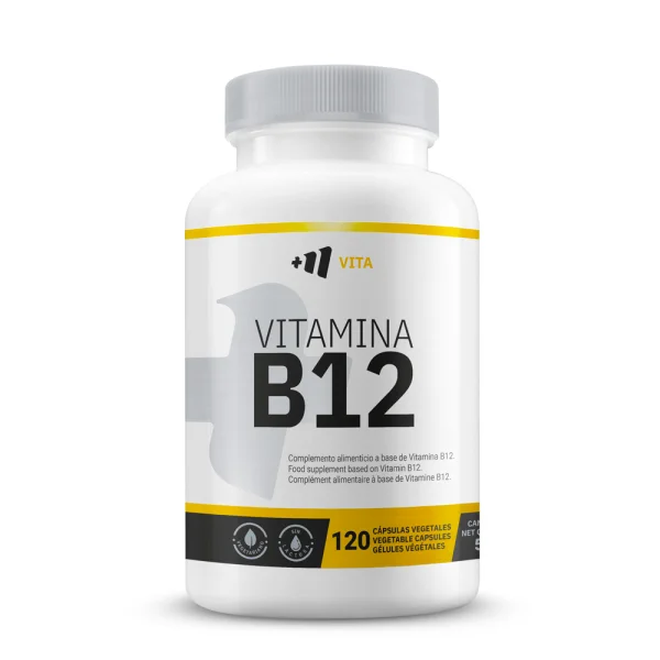 Vitamina B12 1000 ug - 120 Cápsulas Vegetales MM Supplements