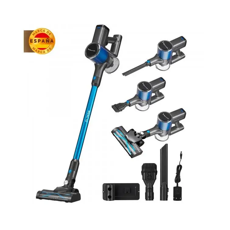 NARVI Aspirador Inalámbrico con Motor 250W, Batería Recargable y Extraíble, Luz LED detección de polvo, Succión 100AW… — oferta en AliExpress