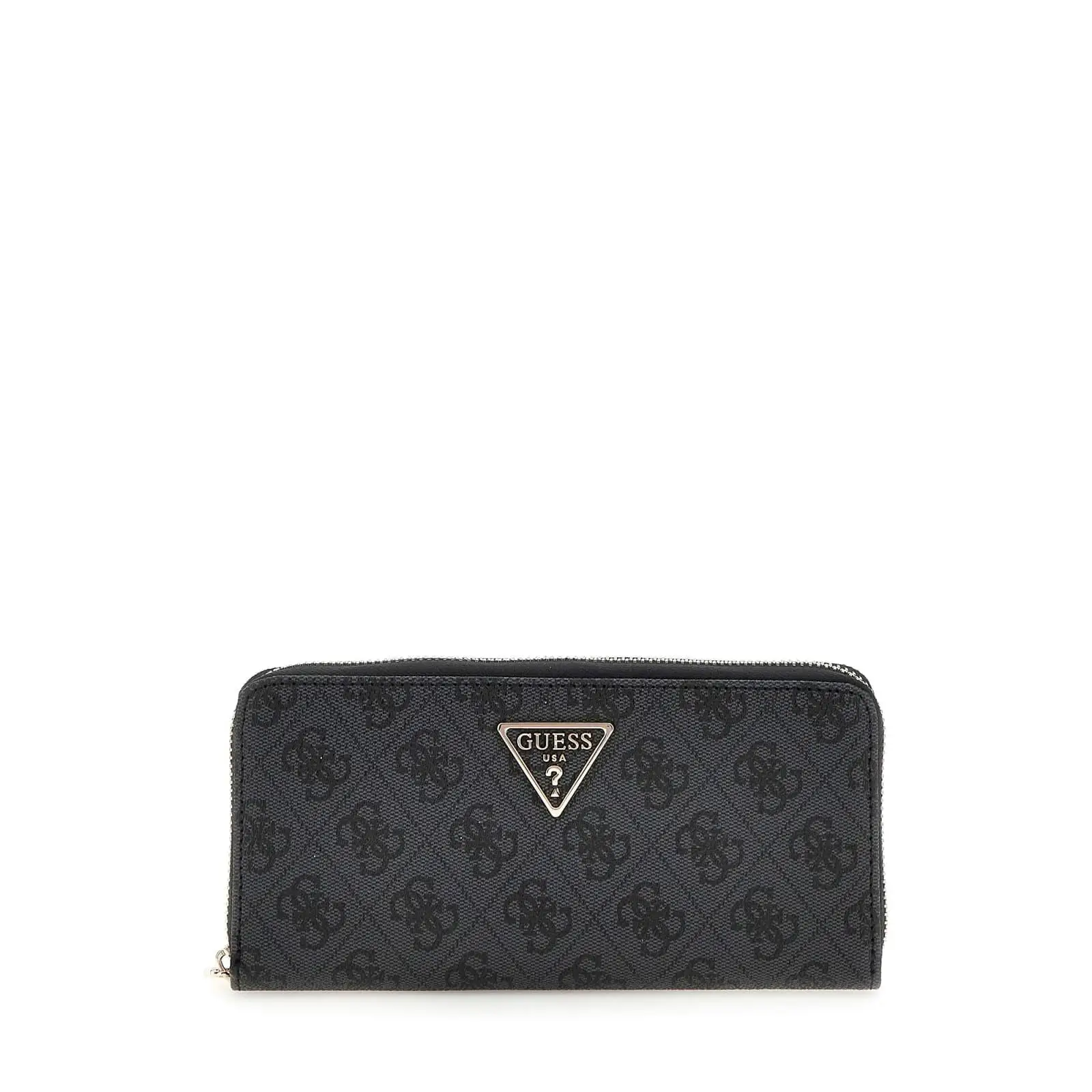 Cartera Guess Lauresl II SLG Large Zip Around Gris Logo SWSG7459146-CLO