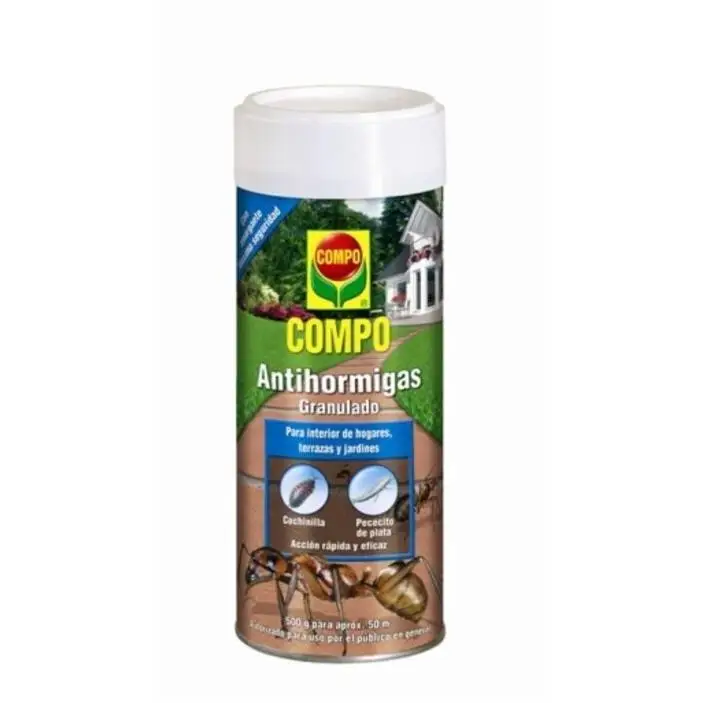 Cebo Granulado Insecticida Antihormigas: 300 y 500 gramos Compo. efecto duradero