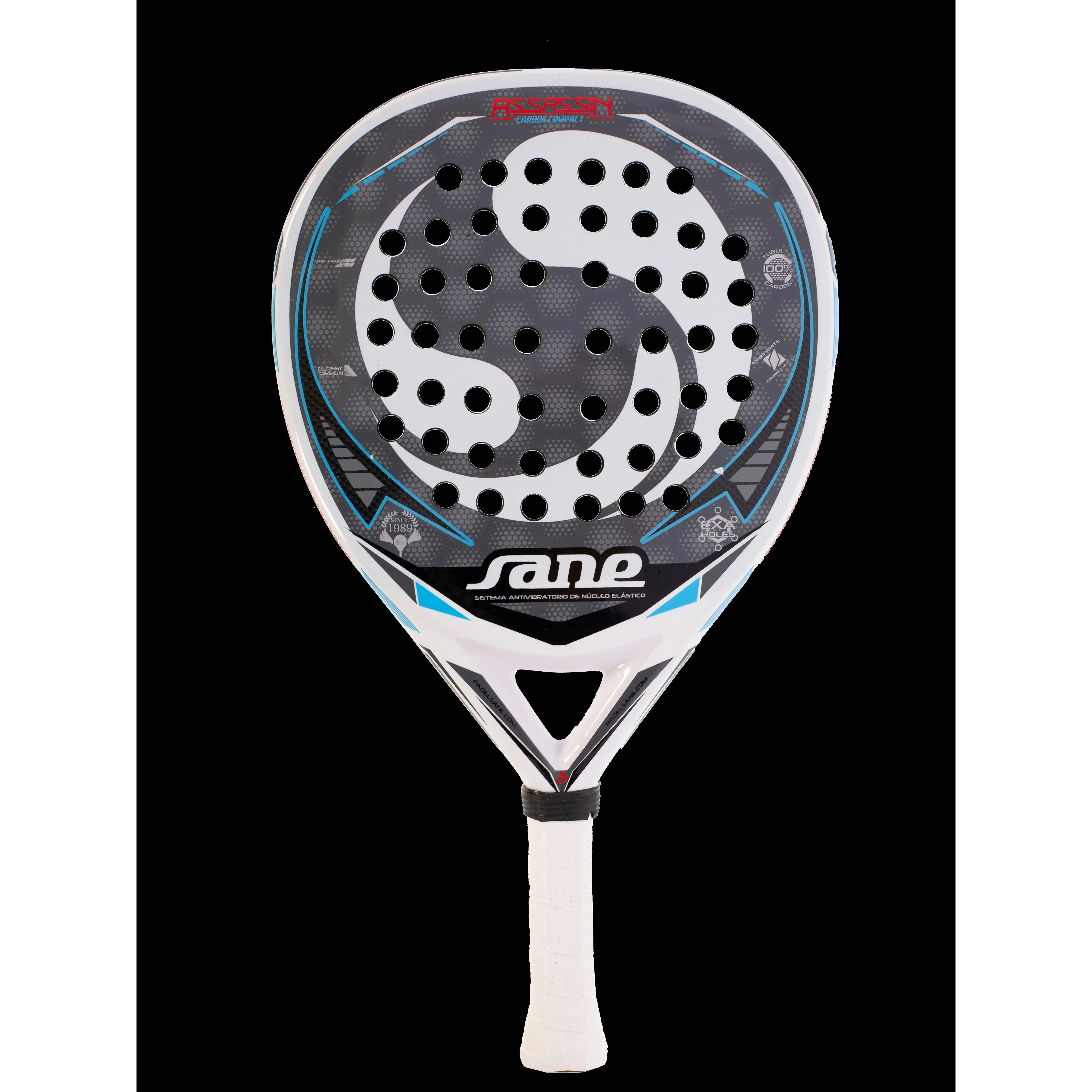 Pala Sane Assassin Carbon Compact, pala de pádel