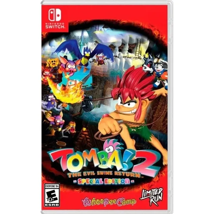 Juego Tomba! 2 The Evil Swine Return Remastered para Nintendo Switch | Limited Run Edition | Importación USA Nuevo - Original - Precintado PAL EU - Nuevo Original Precintado