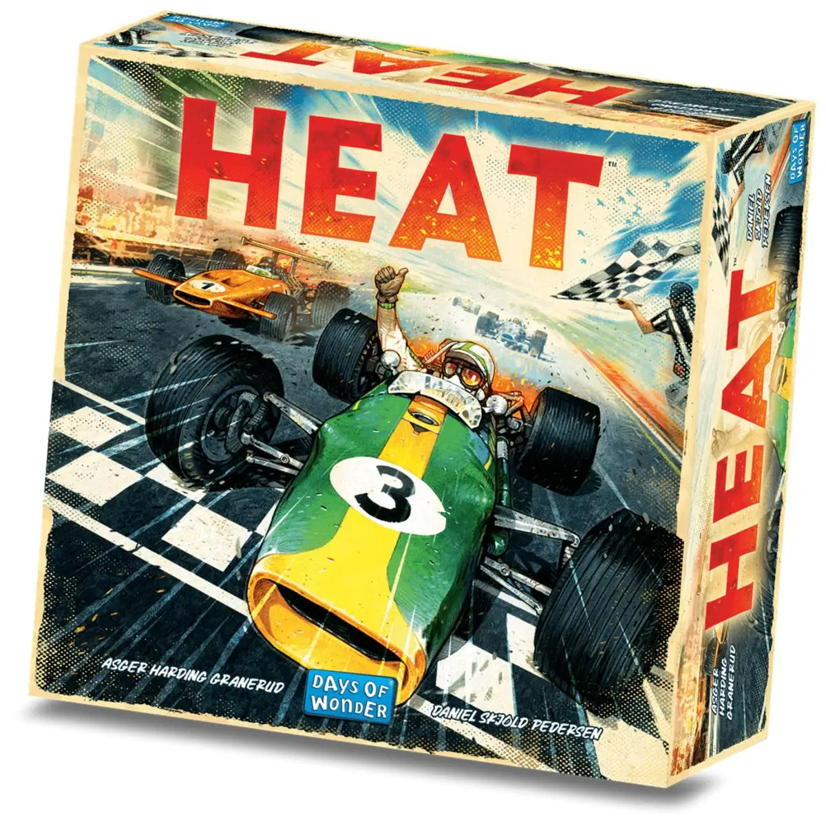 Asmodee - Juego de mesa Heat