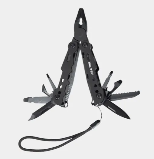 Multi Tool Small Multi-purpose Survival and Outdoor MIL-TEC Includes Case