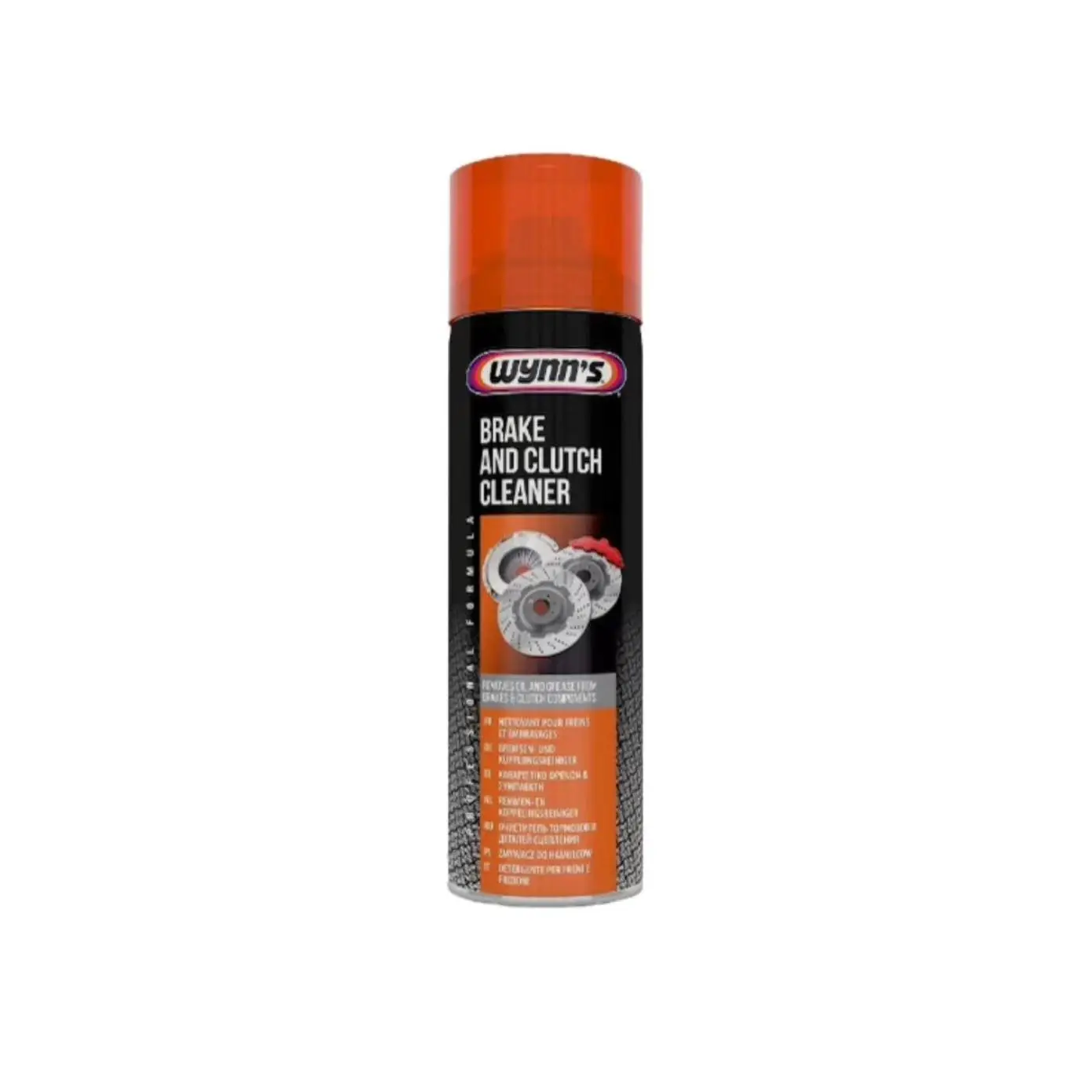 Limpiador Profesional Wynn's para Frenos y Embragues 500 ml - Desengrasante Potente sin Residuos, Adecuado para Piezas Metálicas de Autos y Motocicletas