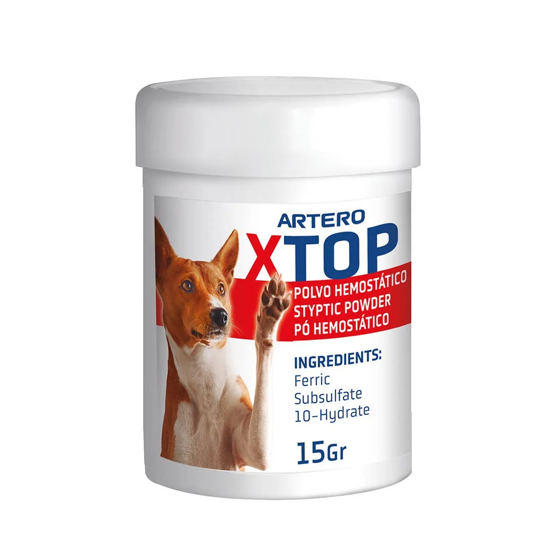 Artero Xtop Hemostático En Polvo - Corta Hemorragias Instantáneamente - Perros y Gatos