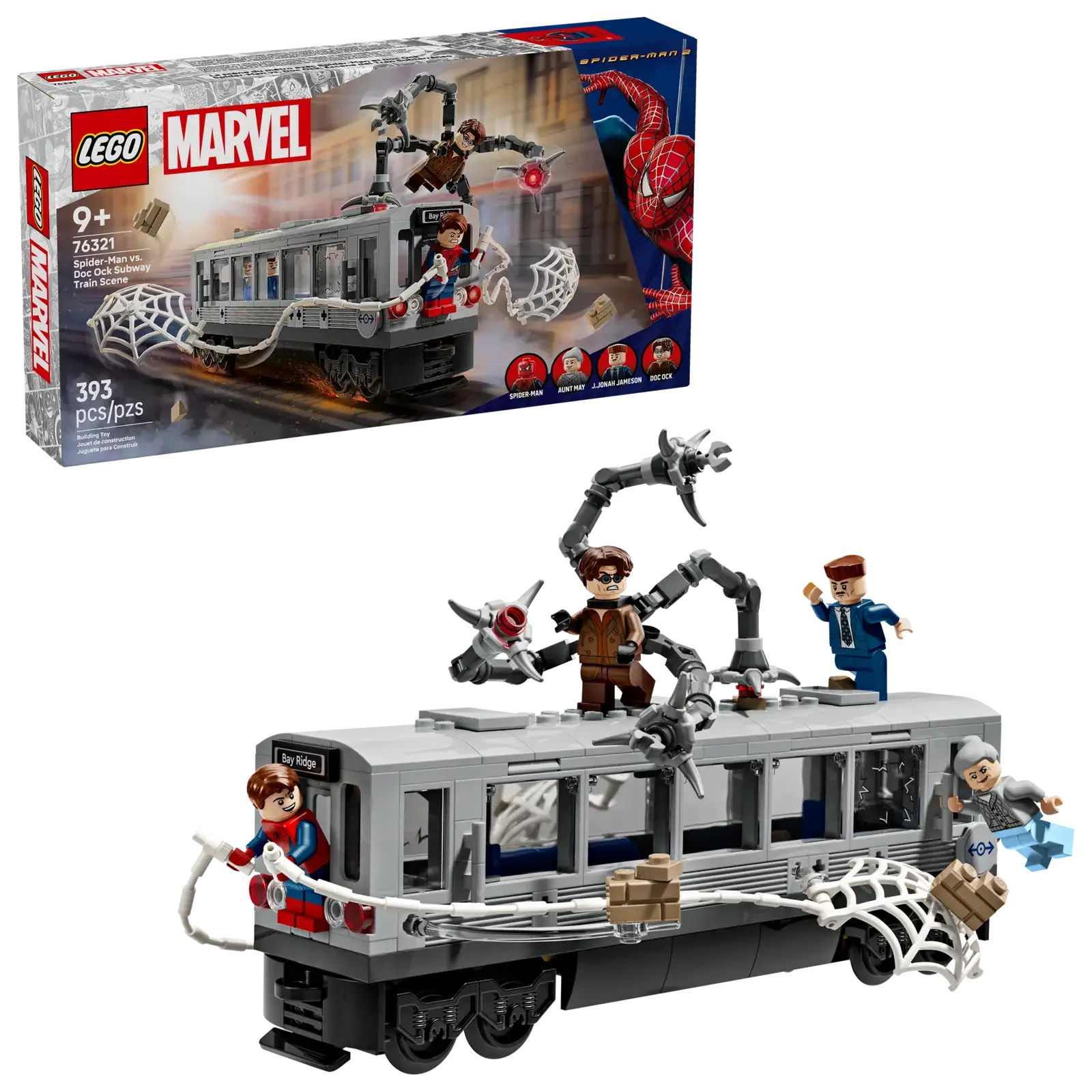 LEGO LEGO Marvel Spider-Man vs. Doc Ock – Tren Subterráneo 76321