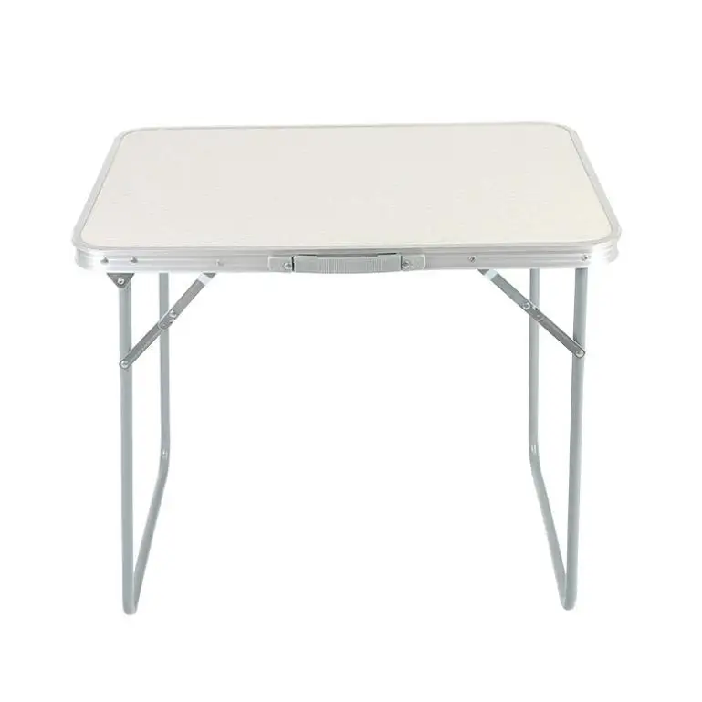 Mesa  De Camping,Mesa de aluminio y madera, Mesa Portátil Plegable con Carga de 30 kg, Mesa Multiusos , 80cm*60cm  , para Picnic, Camping al Aire Libre