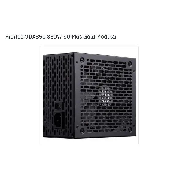 Hiditec GDX850 850W 80 Plus Gold Modular