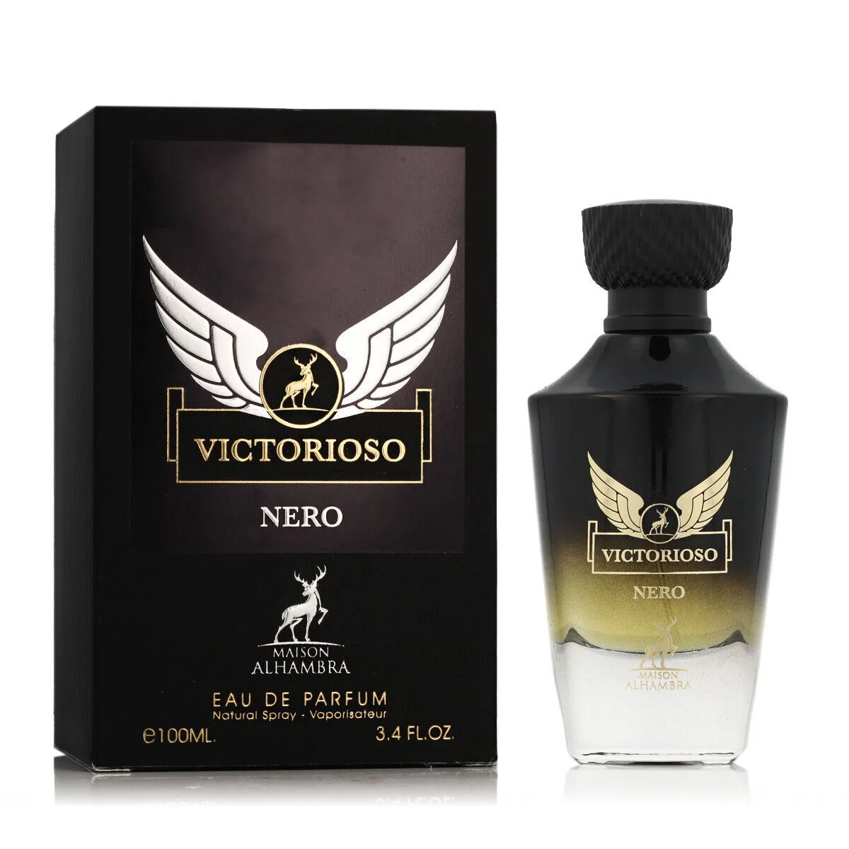 Maison Alhambra victorious NERO (Victory) Eau de Parfum for men 100 Ml *** novelty ***