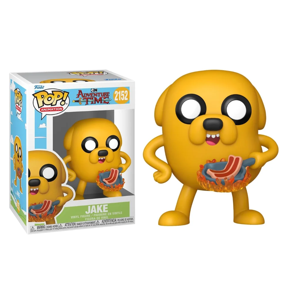 FUNKO POP! HORA DE AVENTURAS - JAKE, 90356, Nº 2152, TIENDA CON LICENCIA OFICIAL, ENVIO EN 24-48 HORAS EN PENÍNSULA, FIGURA, CABEZÓN, MUÑECO, JUGUETES, SERIE, DIBUJOS