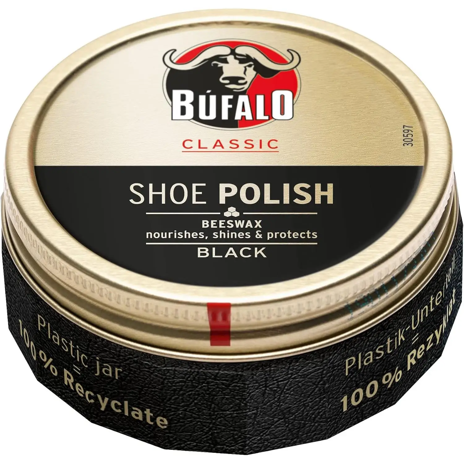 Buffalo Classic Shoe Polish Shoe Polish Shoe care Black cream shine protection