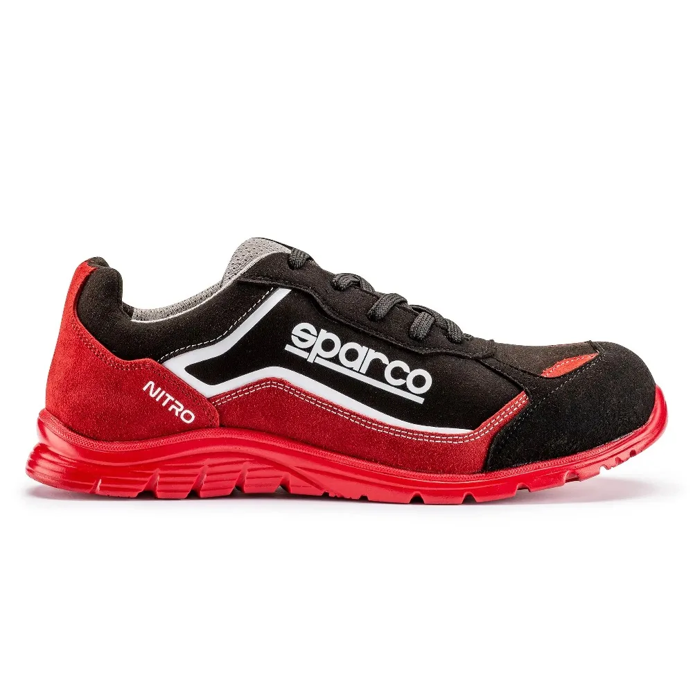 Calzado de seguridad SPARCO NITRO S3 SRC, VARIOS COLORES zapatilla de seguridad laboral cómoda y de estilo racing, zapato de trabajo para el dia a dia en el trabajo.