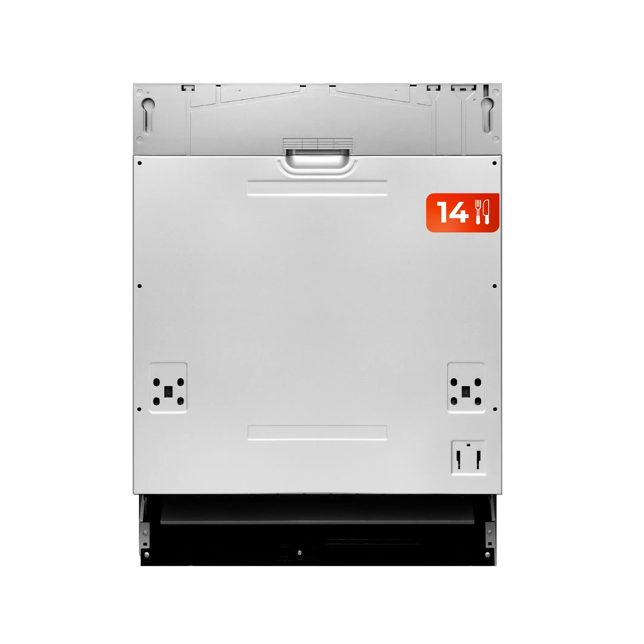 lavavajillas integrable evvo di2 14 cubiertos 8 programas inox ancho 600 mm
