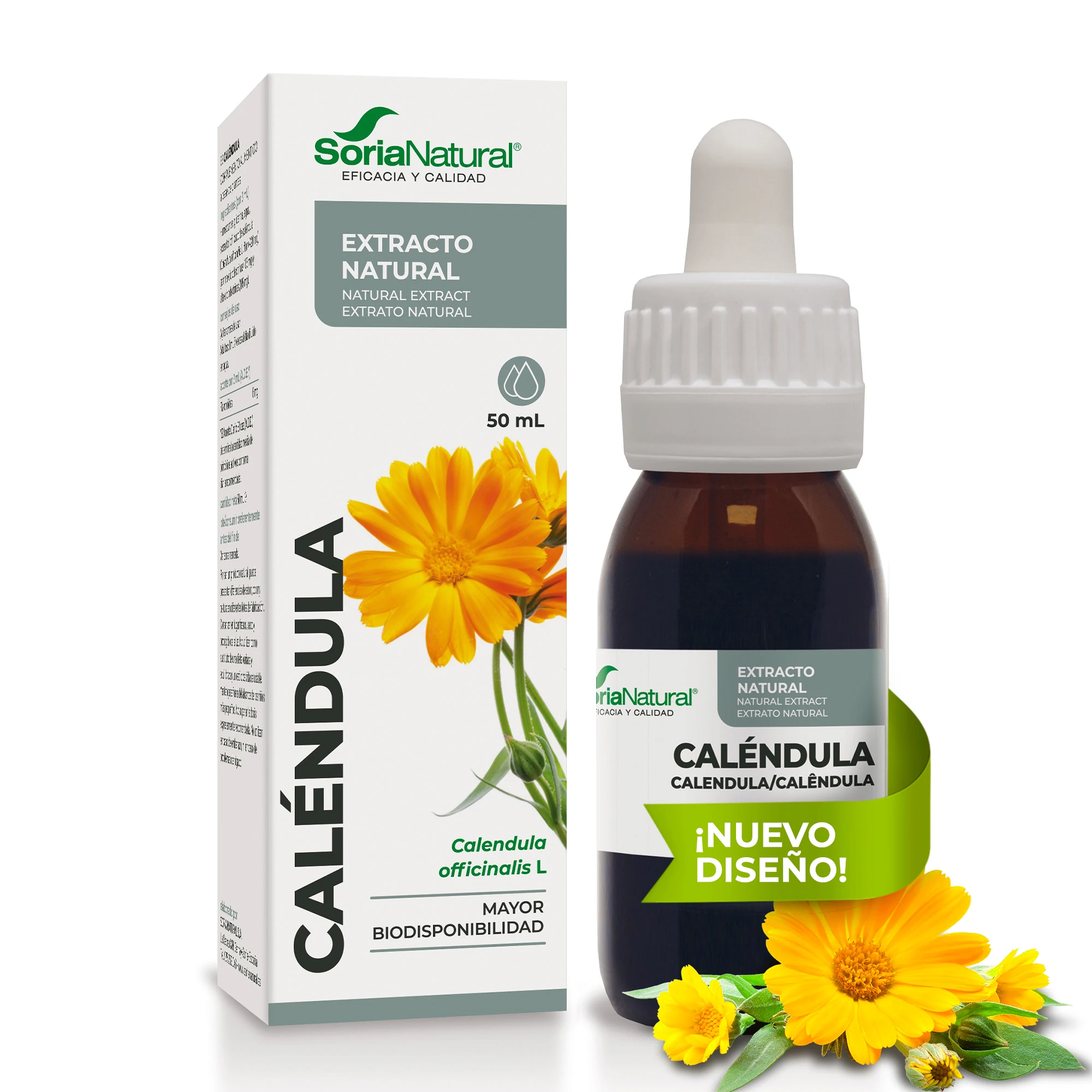 Soria Natural 3 X Extracto Caléndula Formula Xxi 50 Ml - Imagen 4