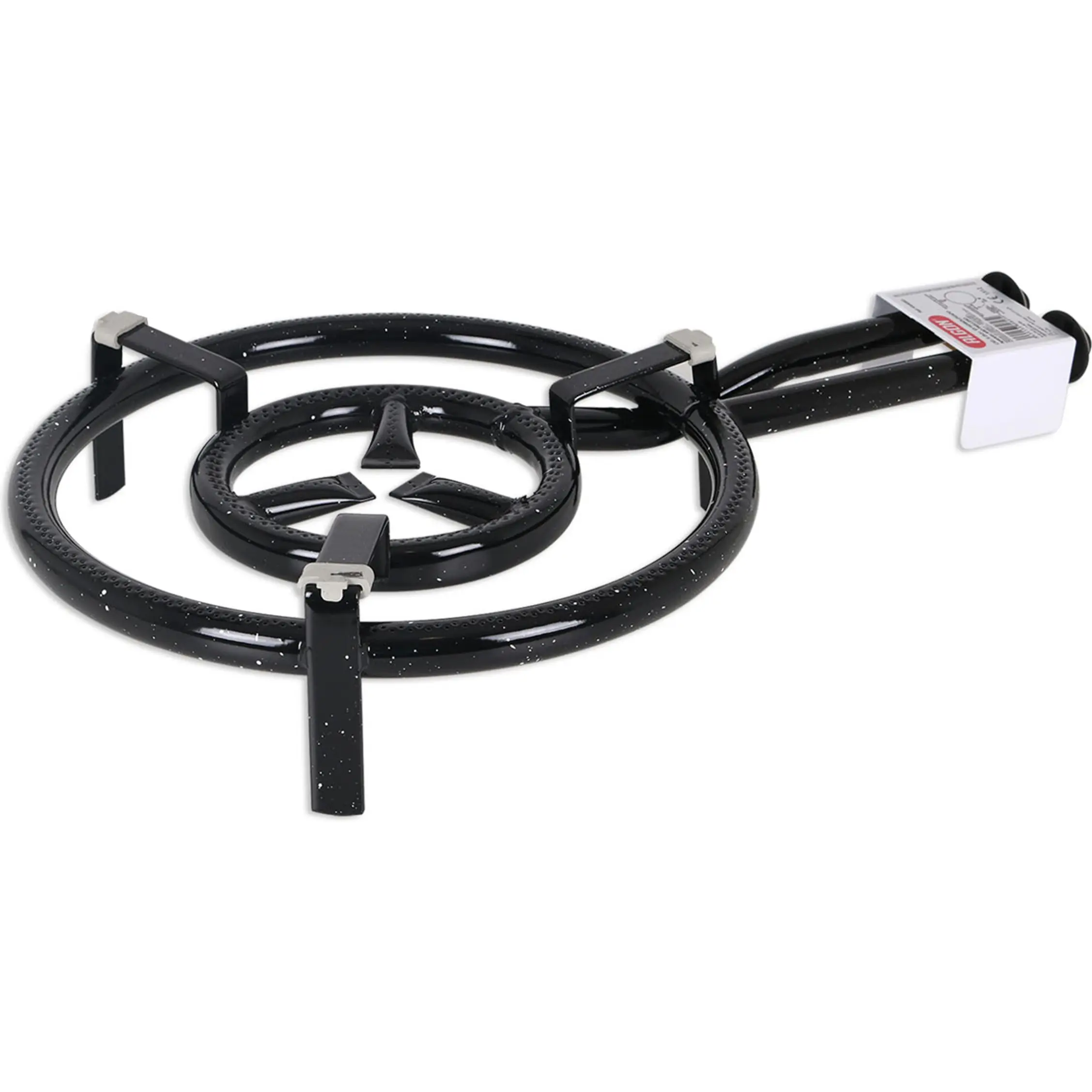Algon - Quemador Paellero 40cm a Gas Butano/Propano - Cocina Exterior - Alta Potencia - Fácil Montaje