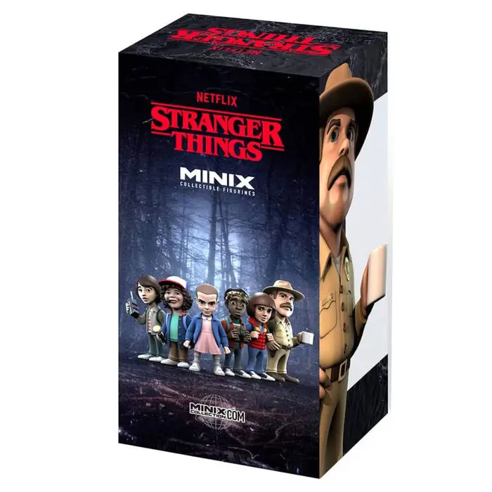 Hopper stranger things minix figure 12cmcollectible figure - gift idea - official merchandise - toys for children and adults - movies fans - doll for collectors and exhibition