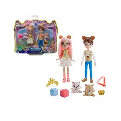 ENCHANTIMALS pretty and BANNON MATTEL root ages 3 to 6 years old all toys characters ENCHANTIMALS