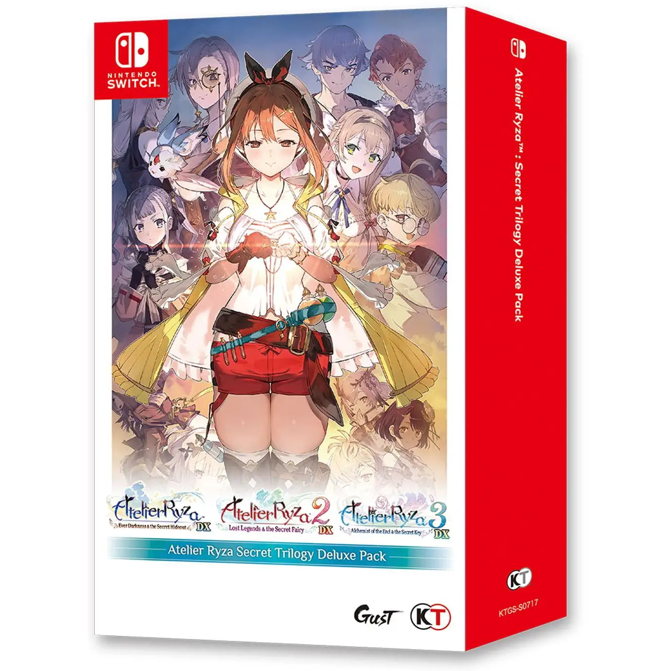 Atelier Ryza Secret Trilogy Deluxe - Juego de Importación - Version SWITCH