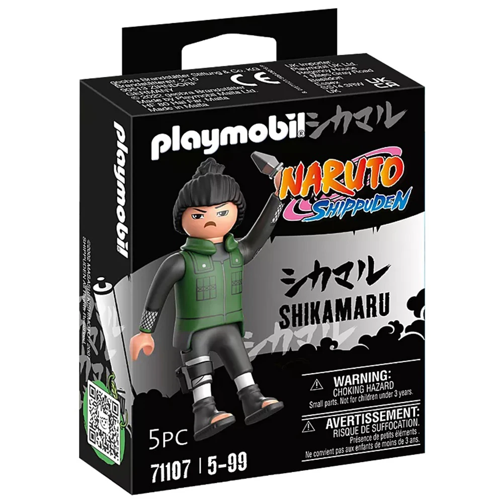 PLAYMOBIL NARUTO SHIPPUDEN -  SHIKAMARU, 71107, PRODUCTO CON LICENCIA OFICIAL, ENVIO 24-48 HORAS PENÍNSULA, PIEZAS, CLICKS, COLECCIONABLES,  JUGUETES, FIGURA, MUÑECO, FAMOBIL, 100% ORIGINAL
