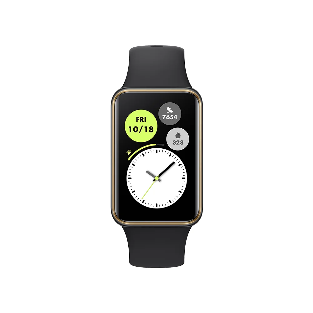 relojes inteligentes smartwatch - HONOR Band 10, Negro Versión EU, Pulsera de actividad Diseño de bordes curvos  | Salud matutina  | 14 días de duración de la pila