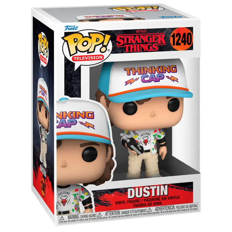 Funko Pop! Figure POP Stranger Things Dustin - Funko Pop n ° 1240