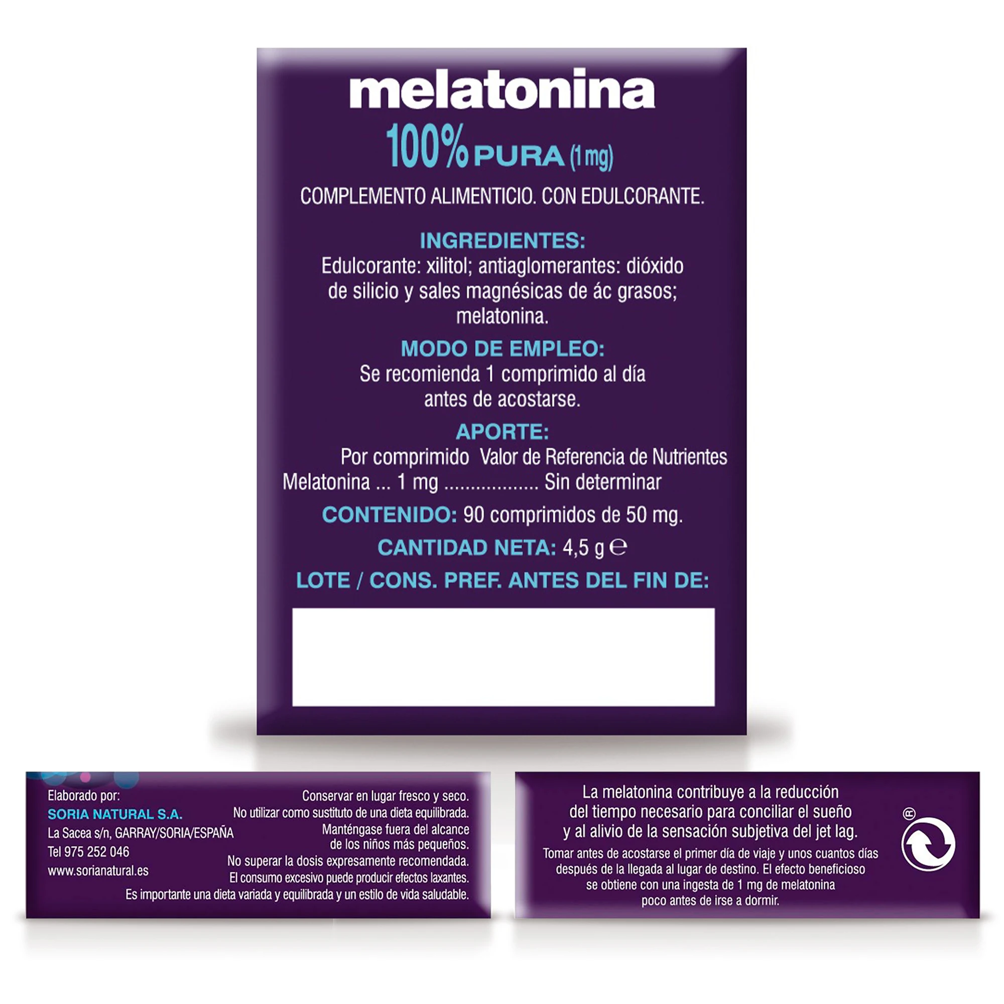 Pure Melatonin Tablets for Sleep Aid - 10mg, 60 Count - Image 7