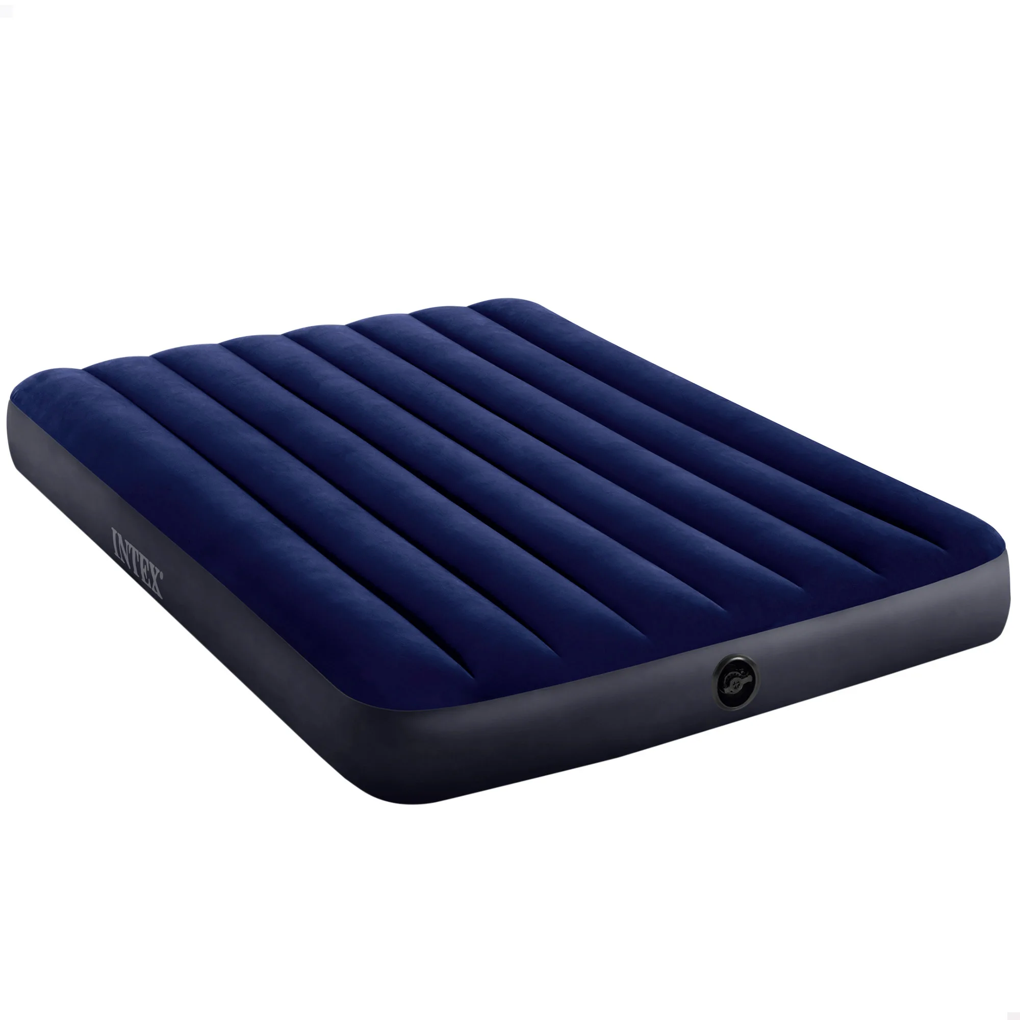 Intex Cama Colchon hinchable Altura 25 cm, Colchon hinchable Intex,Cama de aire inflable para camping Color Azul, acampada 76X191X25CM, 99x191x25cm,137x191x25cm y 152X203X25cm a elegir diferentes precios oficial y original calidad de confianza