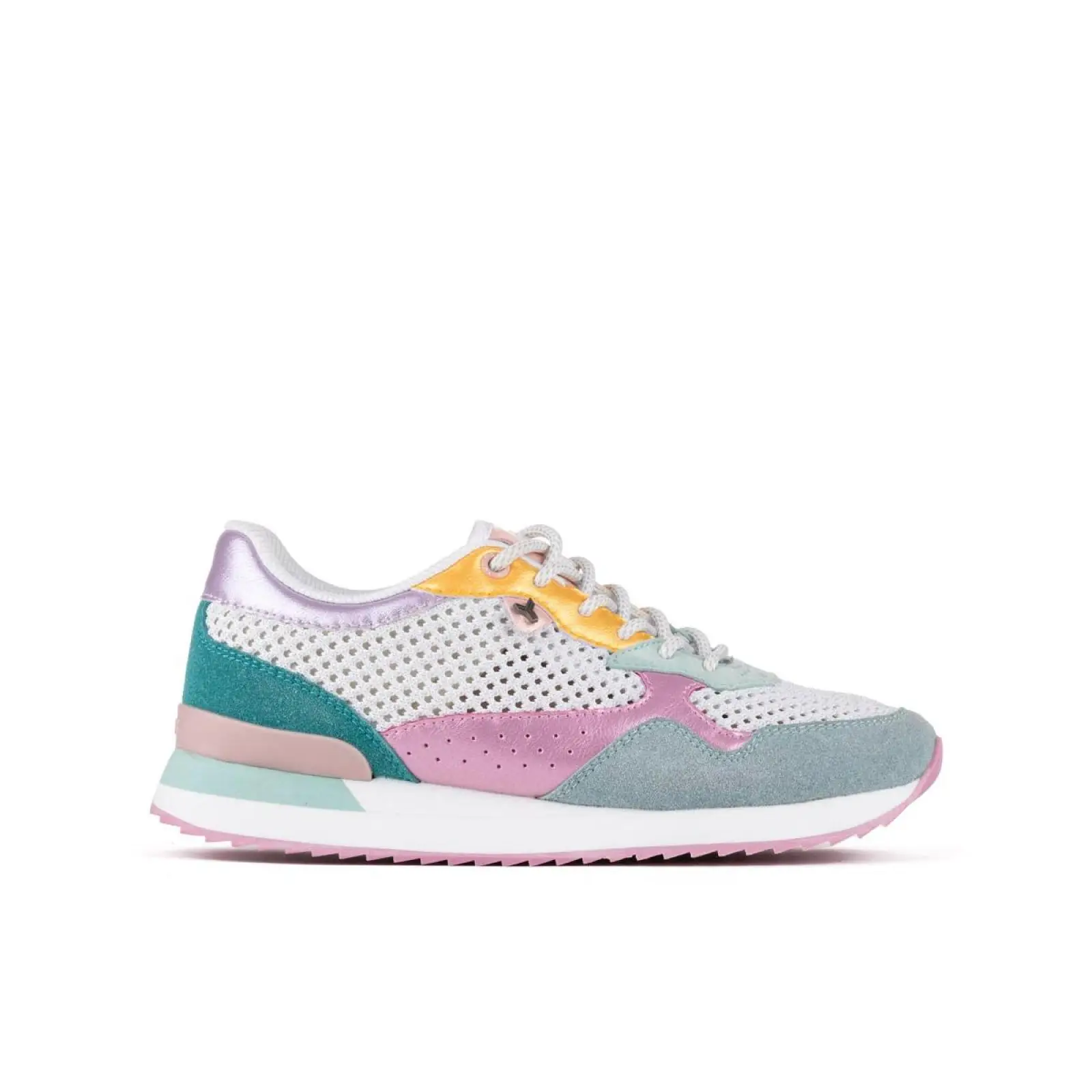Yumas Fiorenza Sneaker Cordones Confort Latex Mujer