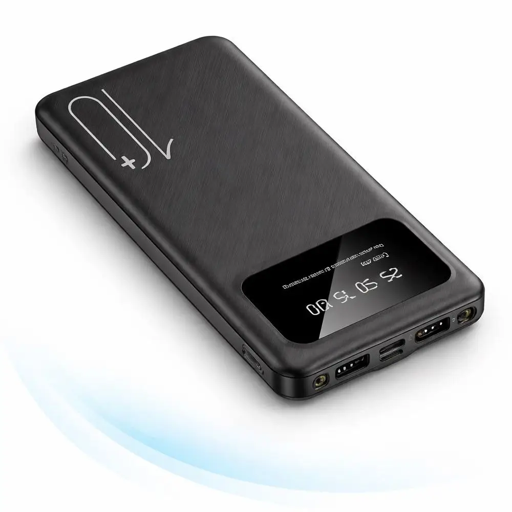 SPARK- BATERÍA PORTATIL POWER BANK, 10.000mAh, CARGA HASTA 2 DISPOSITIVOS, VOLTAJE 5V, CARGA RÁPIDA, LIGERA.