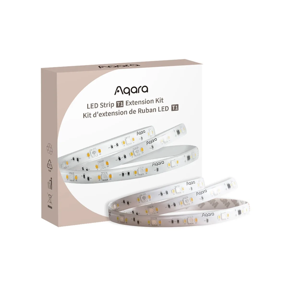Aqara led strip t1 extension 1m  extensión de tira de led  rlse-k01d