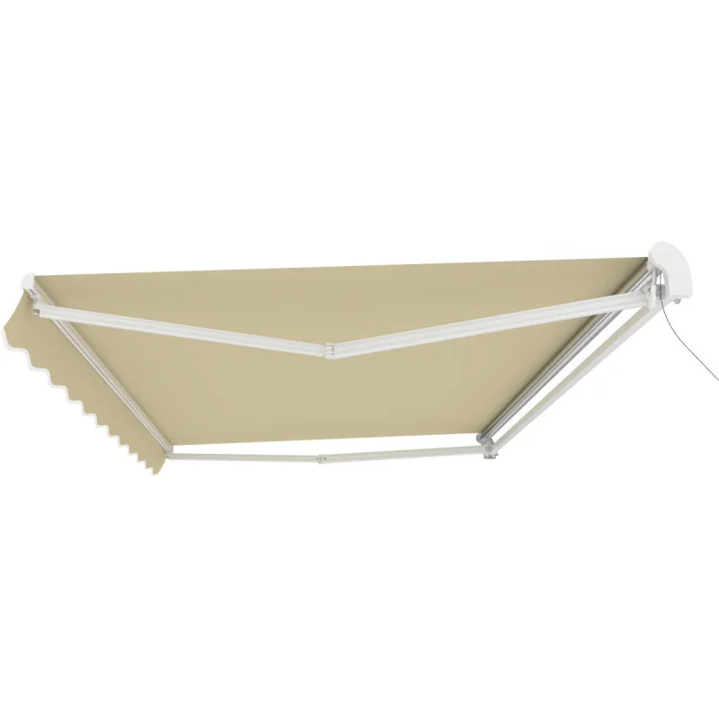Tela Lona Beige para Toldos y Jardín Exterior 1m x Ancho 3.20m