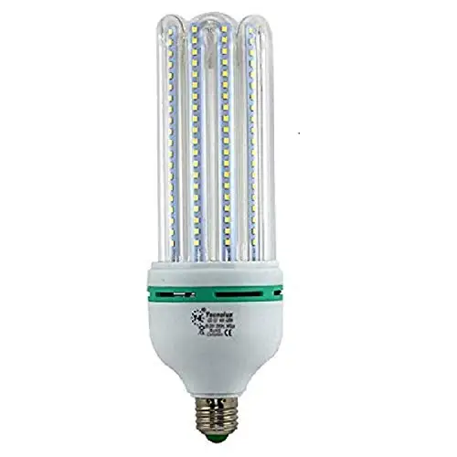 Bombilla LED 4u tubo E27 6400 K luz fría 30 W