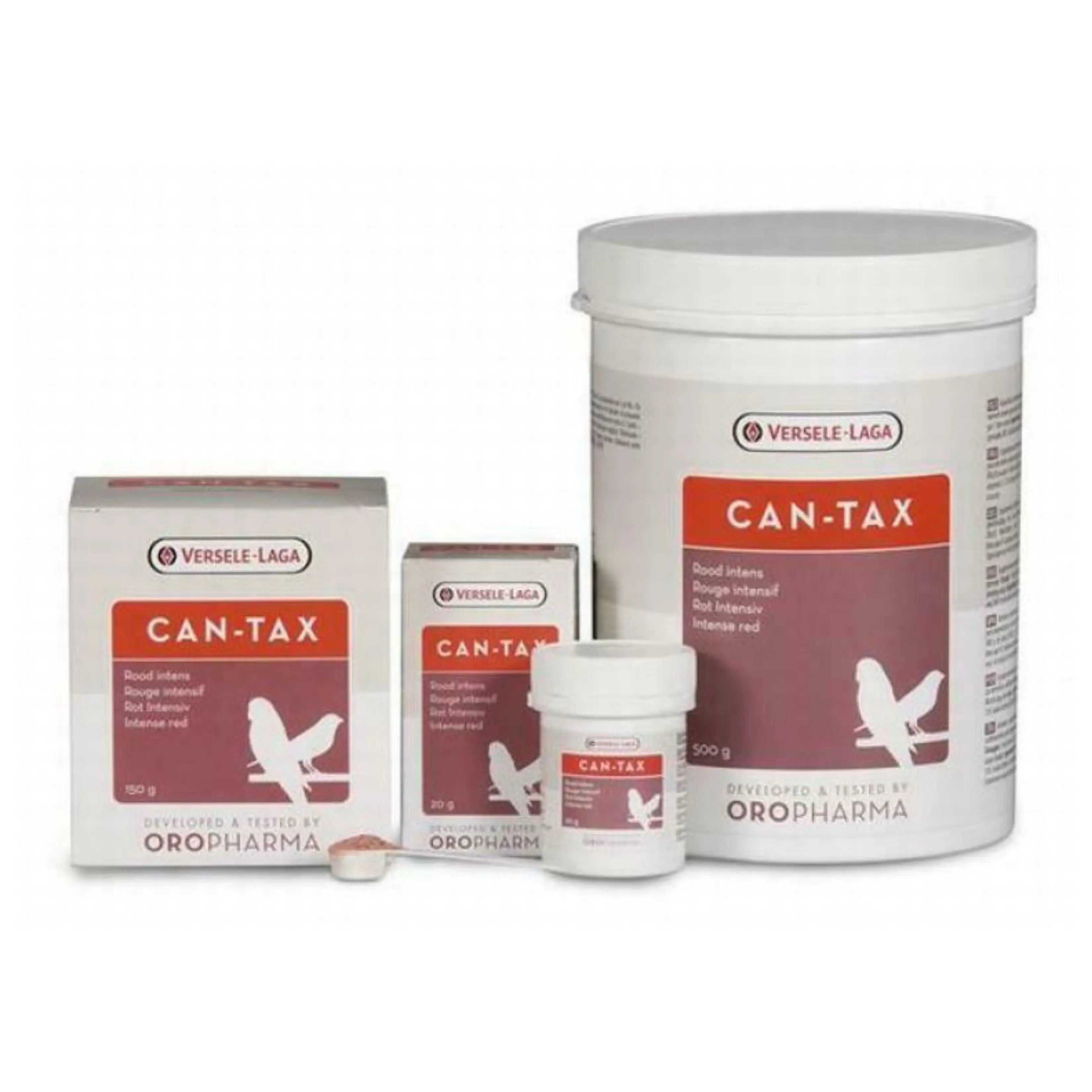 Can Tax-canthaxanthin-Red Bird coloring-Versele Laga - Oropharma - 20gr, 150gr, 500gr