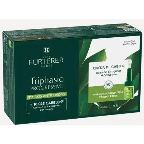rene furterer triphasic progressive 8 ampollas x 5.5ml