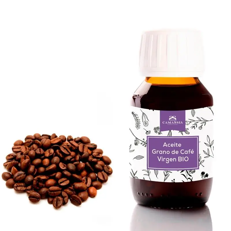 Camassia Aceite de grano de café virgen BIO | Aceites vegetales | Coffea arabica seed oil | 50ml