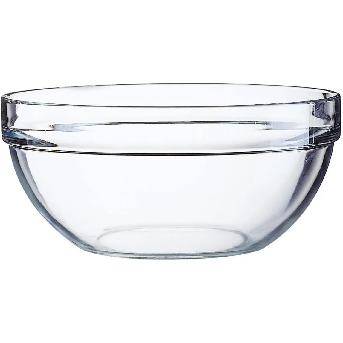 C.A - Ensaladera de Vidrio Transparente, Práctica y Elegante para tus Comidas