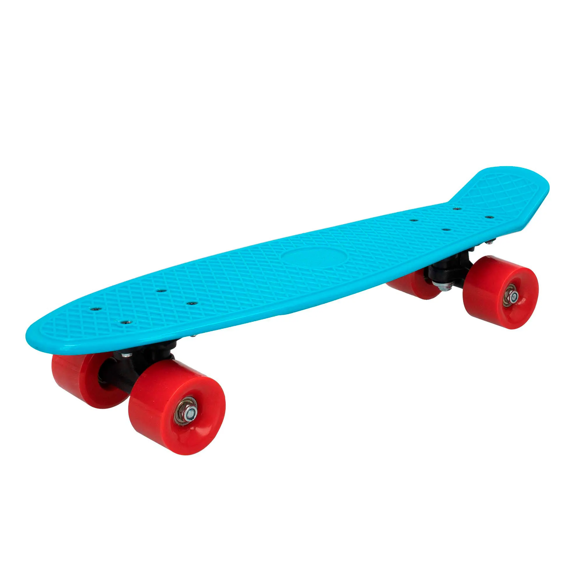 Monopatín con ruedas pvc 55 cm - azul