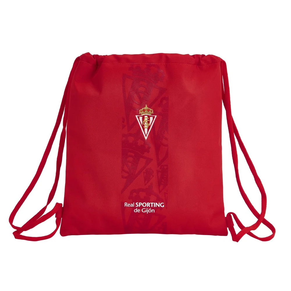 Real sporting de gijon body flat bag 35x40 cm (safta 611972196 )