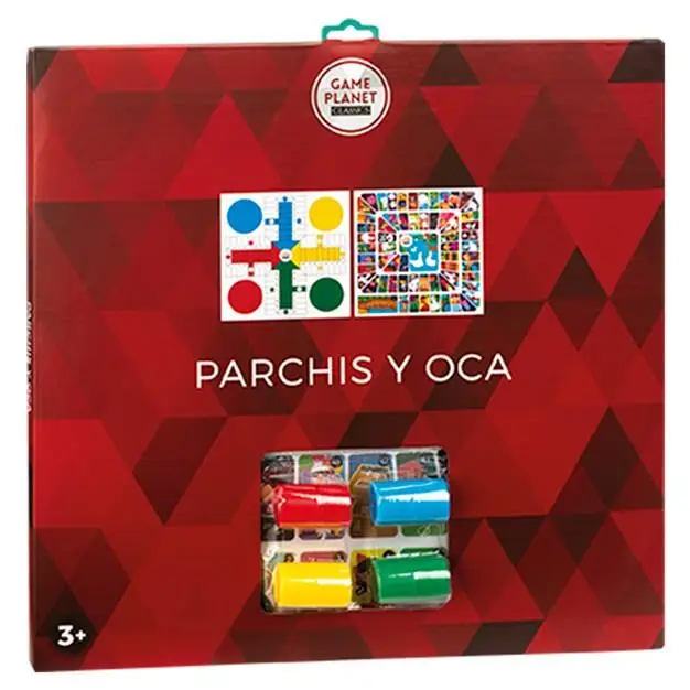 Toy Planet Toy Planet 2 en 1 Parchis y Oca (13694)