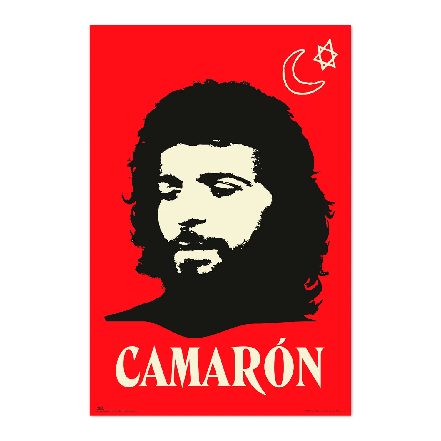 Grupo Erik Póster de Camaron, 91 x 61,5 cm, enrollado, póster artístico, pósters y impresiones, pósters de pared, Camaron de la Isla