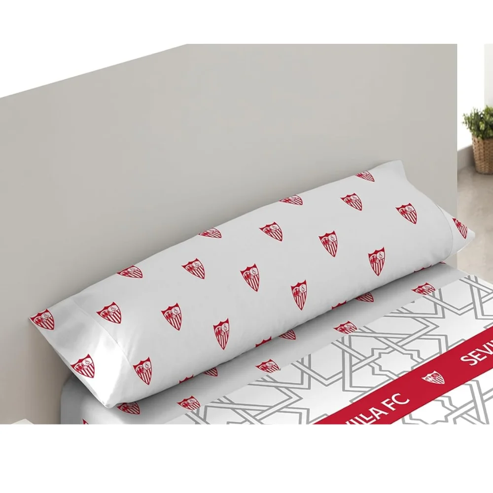 Set of sheets Sevilla F.C. Official product. Set of sheets 3 pieces. 50% polyester 50% cotton.