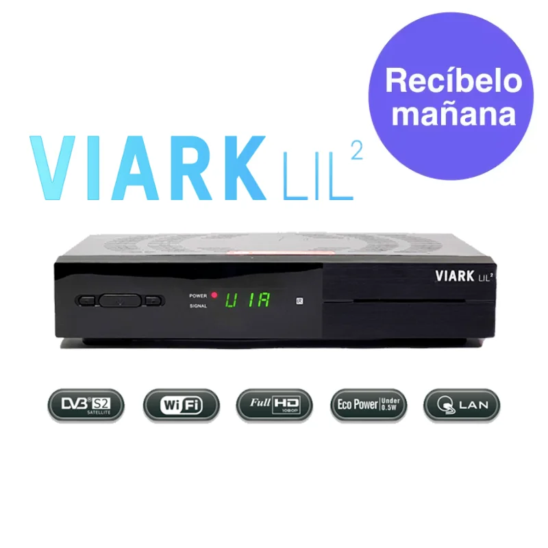 Viark LIL 2-H.265 HEVC DVB-S2 satellite receiver