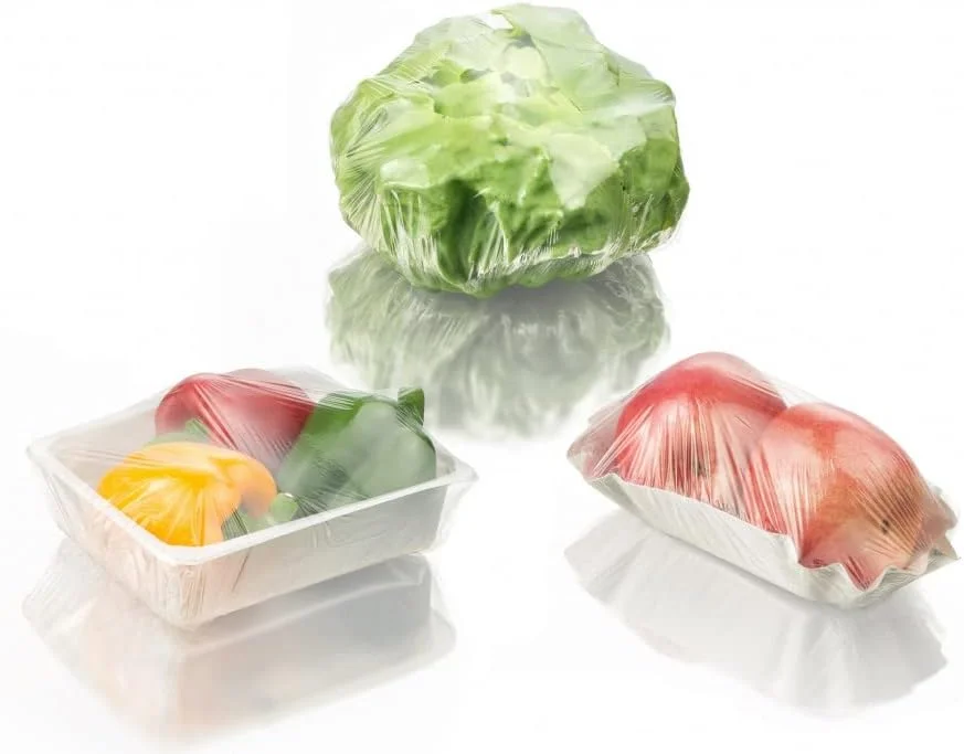 Pack 3 rolls transparent film paper 30cmx300m, industrial size kitchen paper, tattoo packaging and protection, for refrigerator and microwave