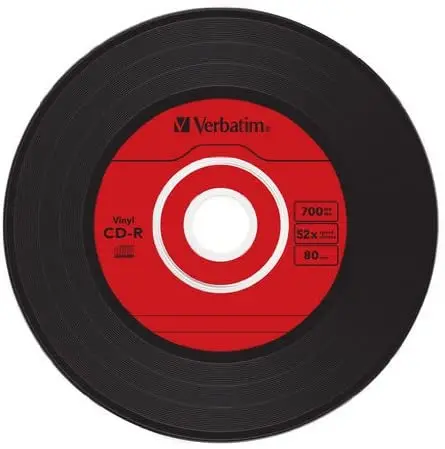 Verbatim CD-R AZO Data Vinyl (Pack of 10 discs)