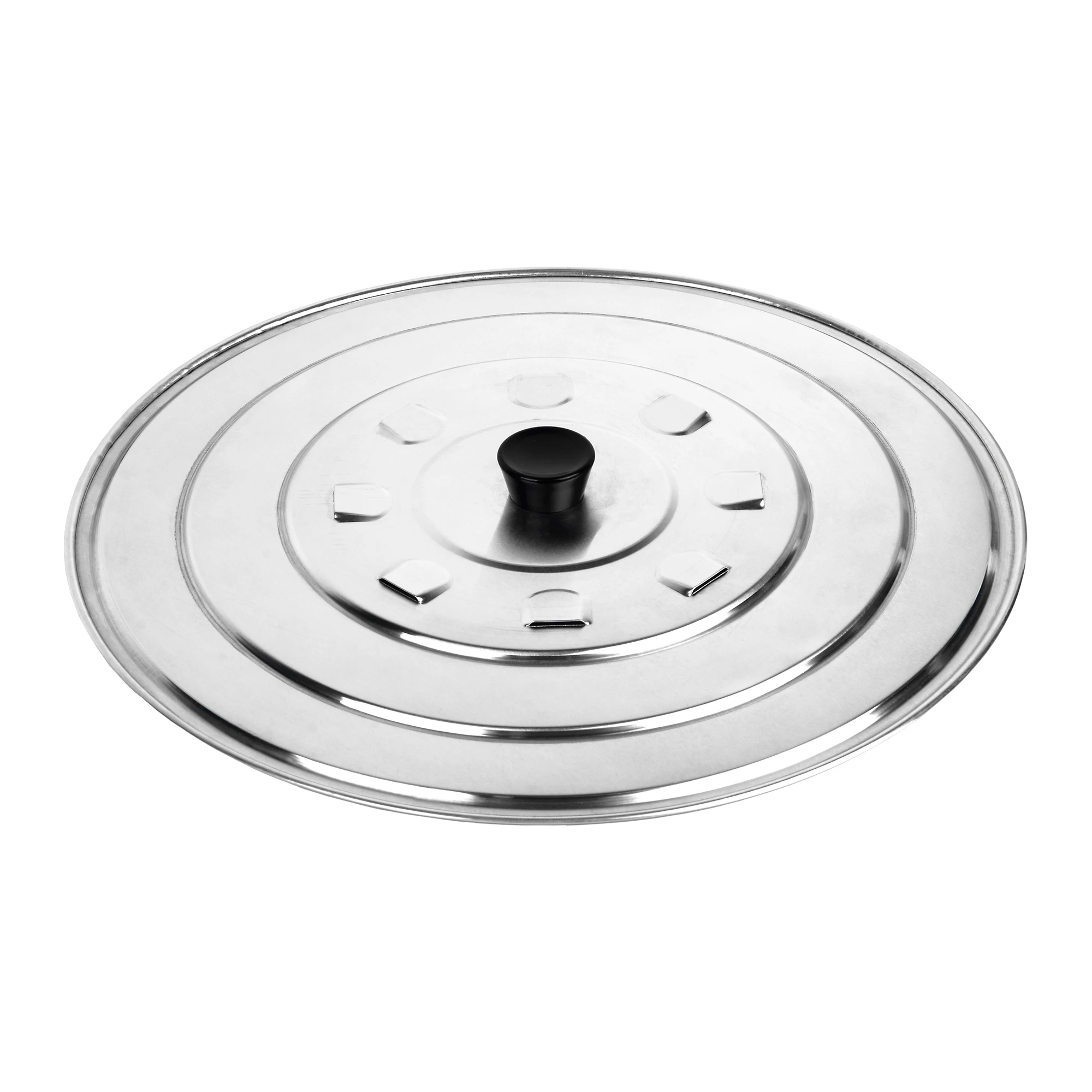 Cofan | Tapa con desvaporizador en aluminio y pomo en ABS | Venta Unitaria | Diferentes diámetros
