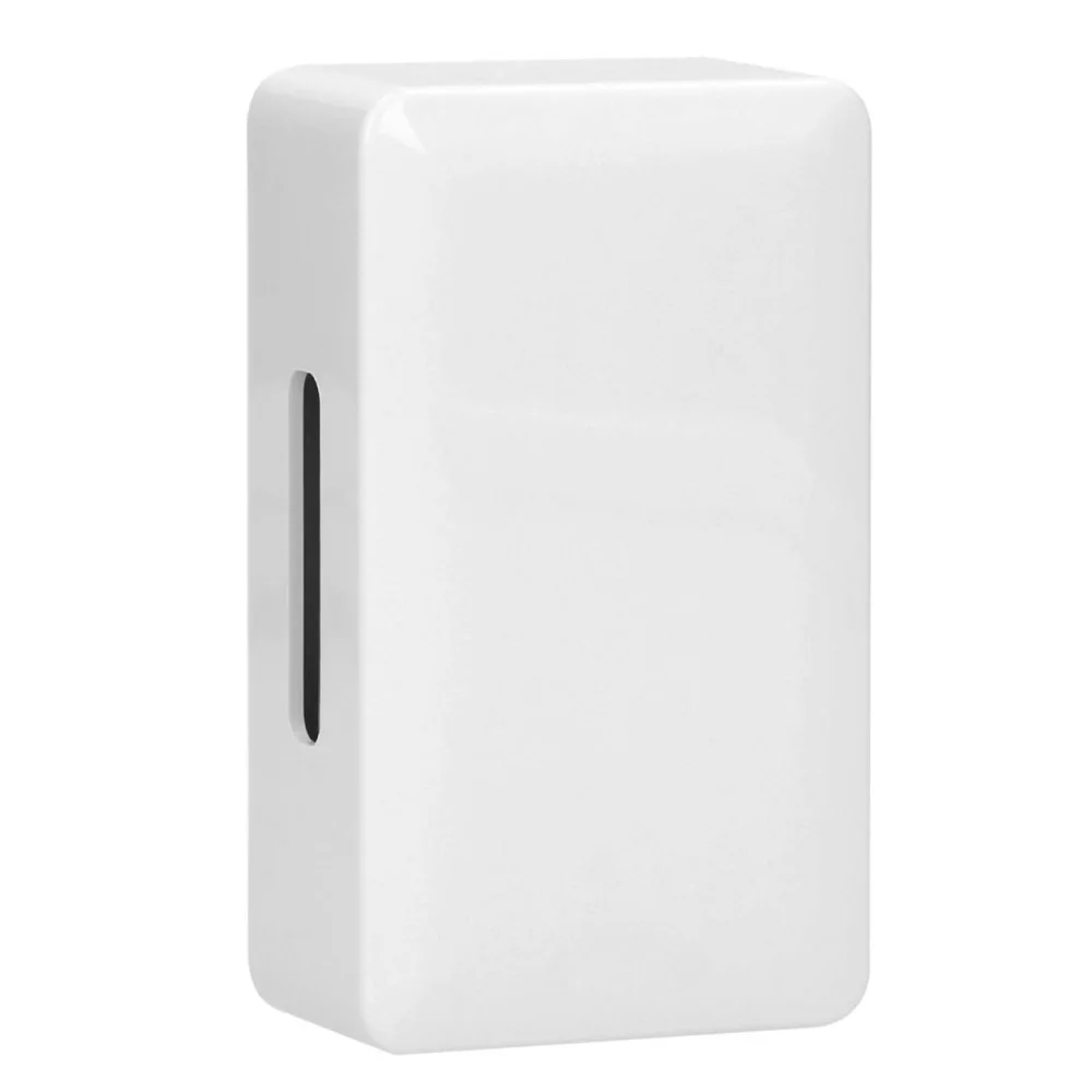 Atmoss Timbre Musical DING-DONG TIMB-395 - Estilo Moderno, Sonido Claro, Tamaño reducido 120x70x38 mm, Color Blanco, Gran poder de sonido 80Db 230v, Montaje en superficie, IP20